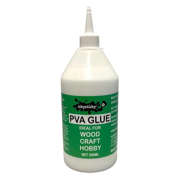 500ml PVA Glue - IckySticky - 11003
