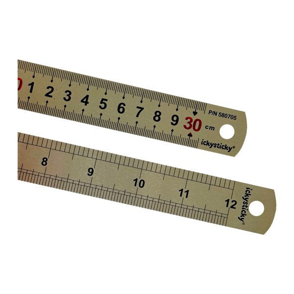 300mm Stainless Steel Ruier - IckySticky - 580705