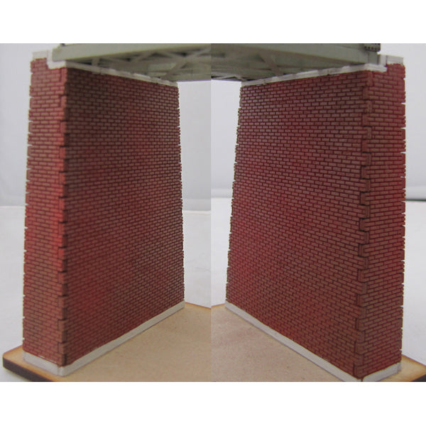 SM1052 - Laser Cut "Bridge Supports - Brick" - HO Scale