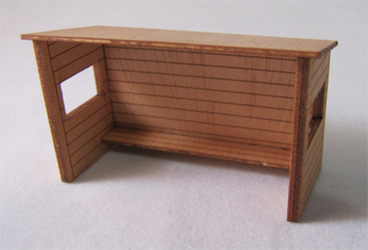 SM1003 - Laser Cut "Bus Stop" - HO Scale