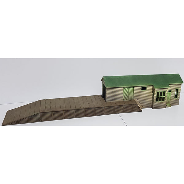 SM1048 - Laser Cut "Trackside Station" - HO Scale