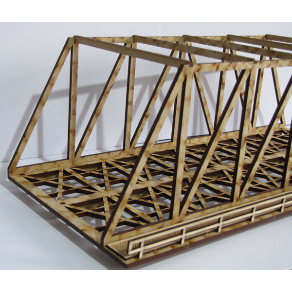SM1051 - Laser Cut "Dual Truss Bridge" - HO Scale