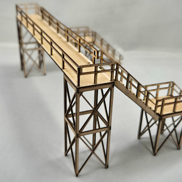 SM1078 - Laser Cut "Dual Track Footbridge" - HO Scale