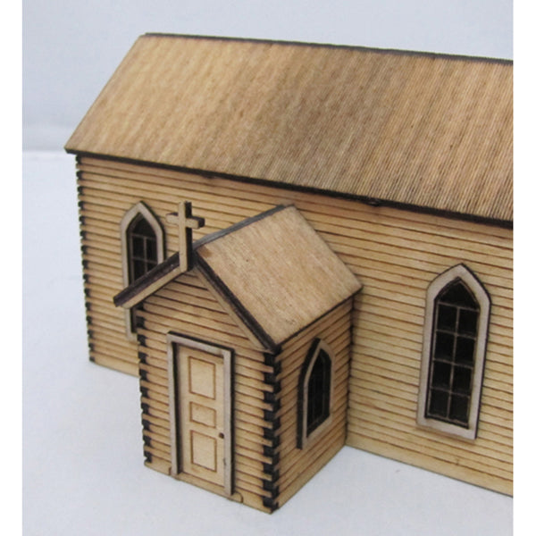 SM1044 - Laser Cut "The Country Church" - HO Scale