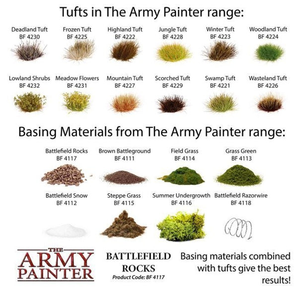 Battlefield Rocks - Army Painter - BF4117