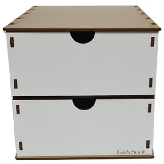 Rack N Stak - 2 draw Half Unit - DRAW2H