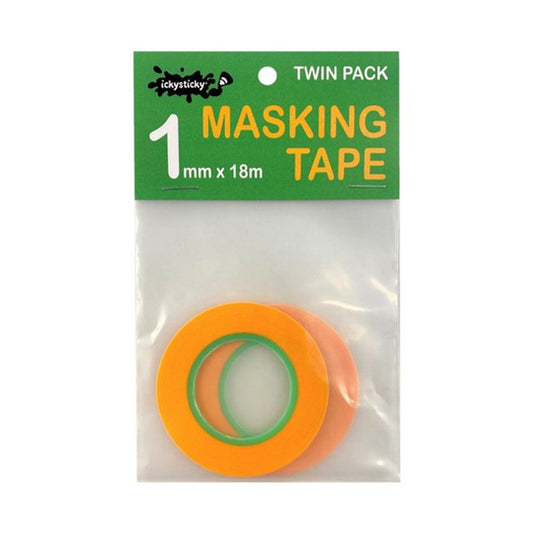 1mm Masking Tape "Twin Pack" - IckySticky - 32000