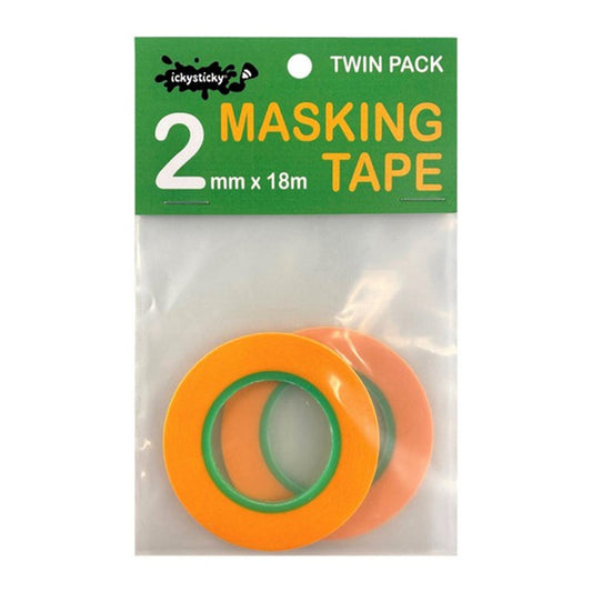 2mm Masking Tape "Twin Pack" - IckySticky - 32001