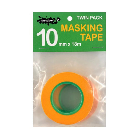 10mm Masking Tape "Twin Pack" - IckySticky - 32004