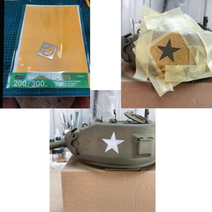 Masking Tape Sheets x 3 - IckySticky - 32007