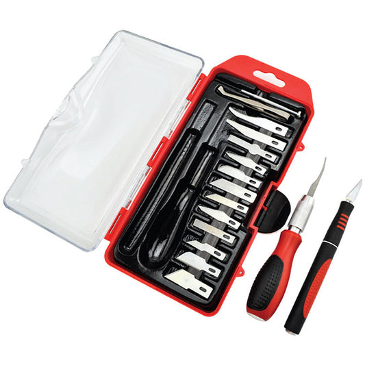 16 Piece Hobby Knife Set - IckySticky - 550123
