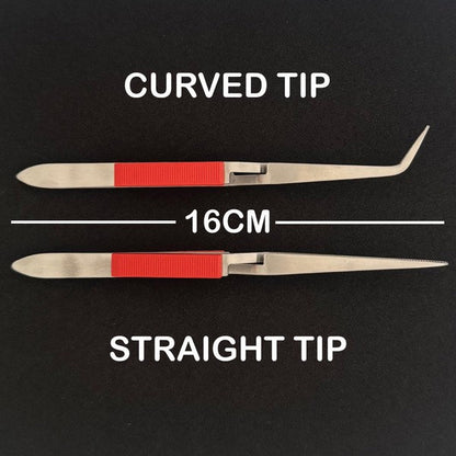 2 Piece Reverse Tweezer Set - IckySticky - 560284