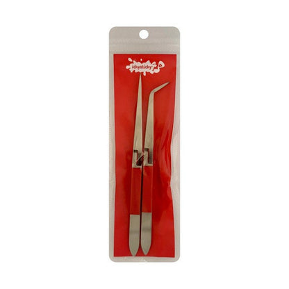 2 Piece Reverse Tweezer Set - IckySticky - 560284