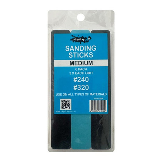 Medium Sanding Sticks - IckySticky - 610609