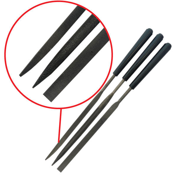 10 Piece Needle File Set - IckySticky - 610622