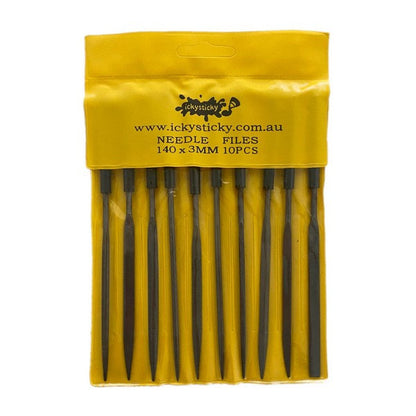 10 Piece Needle File Set - IckySticky - 610622