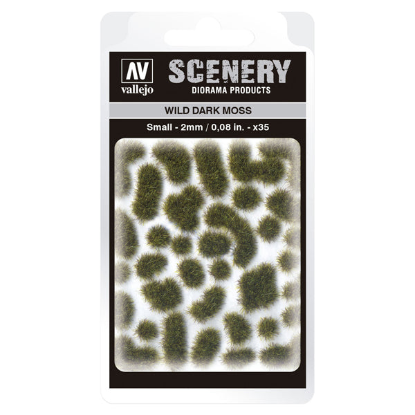 2mm Wild Dark Moss Tuft  - Vallejo - SC402