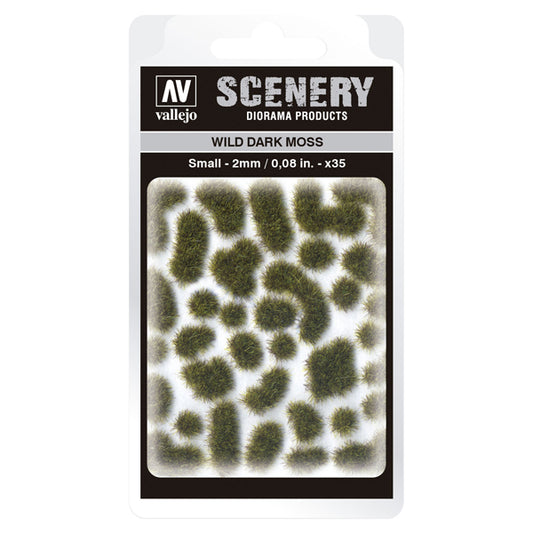 2mm Wild Dark Moss Tuft  - Vallejo - SC402