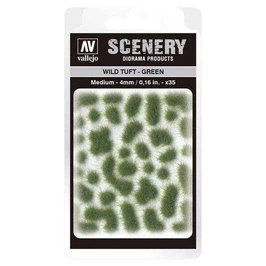 4mm Green - Wild Tuft  - Vallejo - SC406