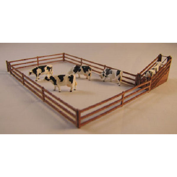 SM001 - Laser Cut "Cattle Yard and Ramp - N Scale