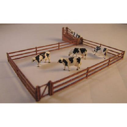 SM001 - Laser Cut "Cattle Yard and Ramp - N Scale