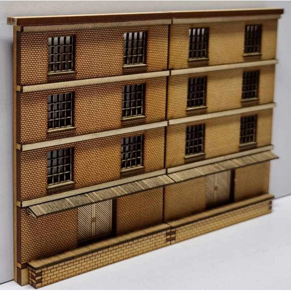 SM004L - Laser Cut "Low Relief Warehouse" - N Scale
