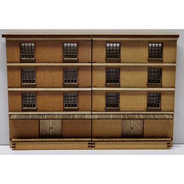SM004L - Laser Cut "Low Relief Warehouse" - N Scale