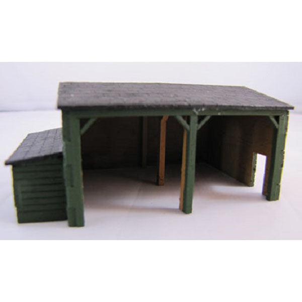 SM007 - Laser Cut "Tractor Shed" - N Scale
