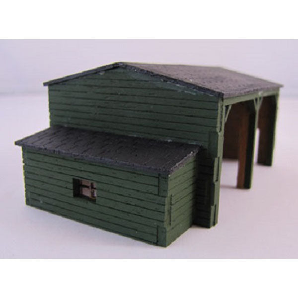 SM007 - Laser Cut "Tractor Shed" - N Scale