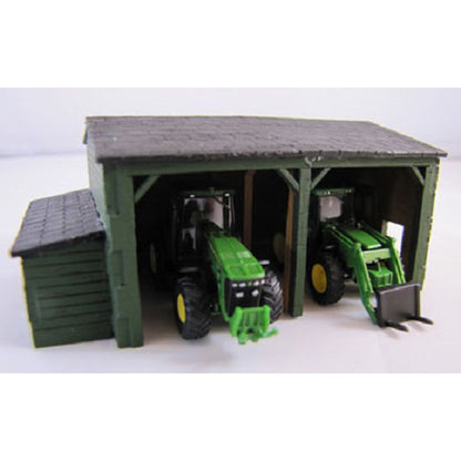 SM007 - Laser Cut "Tractor Shed" - N Scale