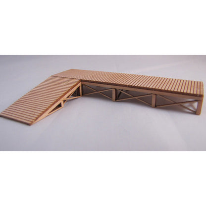 SM016 - Laser Cut "Loading Ramp and Platform" - N Scale