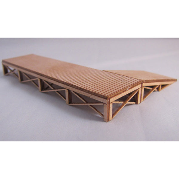 SM016 - Laser Cut "Loading Ramp and Platform" - N Scale