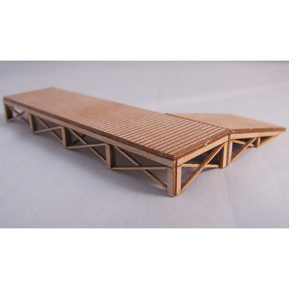 SM016 - Laser Cut "Loading Ramp and Platform" - N Scale