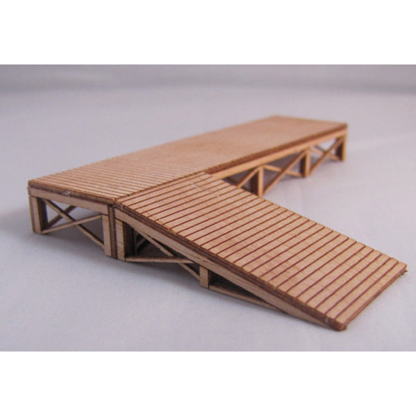 SM016 - Laser Cut "Loading Ramp and Platform" - N Scale