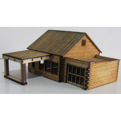 SM017 - Laser Cut "The Service Station" - N Scale