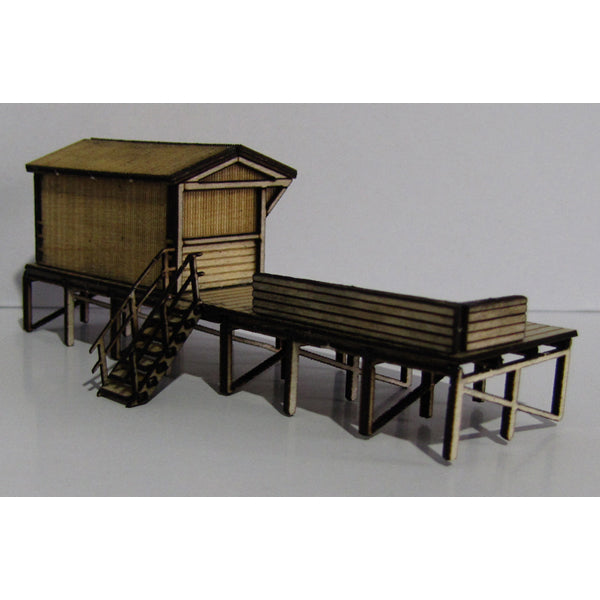 SM021 - Laser Cut "The Coaling Platform" - N Scale