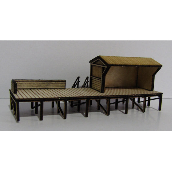 SM021 - Laser Cut "The Coaling Platform" - N Scale