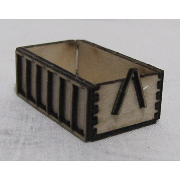 SM023 - Laser Cut "Skip Bins" - N Scale