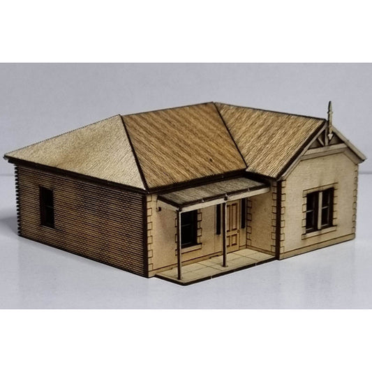 SM025 - Laser Cut "Federation House" - N Scale