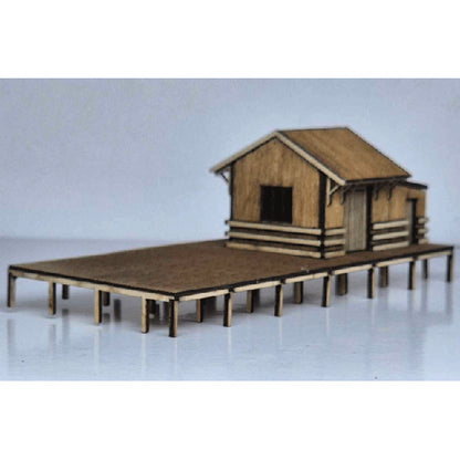 SM033 - Laser Cut "NSW G1 Goods Shed" - N Scale