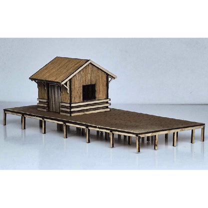 SM033 - Laser Cut "NSW G1 Goods Shed" - N Scale