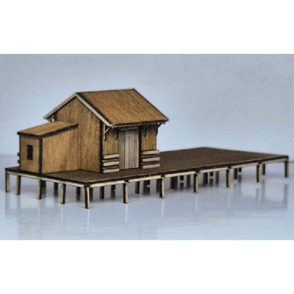 SM033 - Laser Cut "NSW G1 Goods Shed" - N Scale