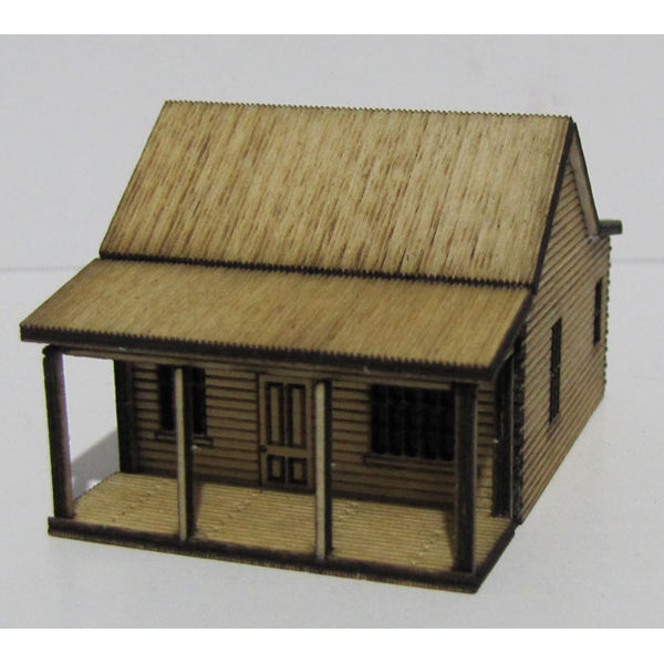 SM037 - Laser Cut "Sawtooth Cottage" - N Scale