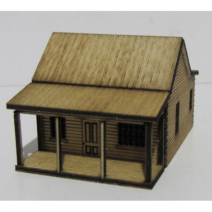 SM037 - Laser Cut "Sawtooth Cottage" - N Scale