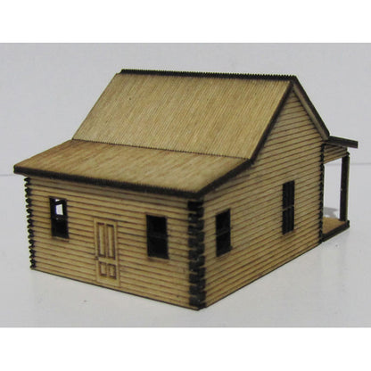 SM037 - Laser Cut "Sawtooth Cottage" - N Scale