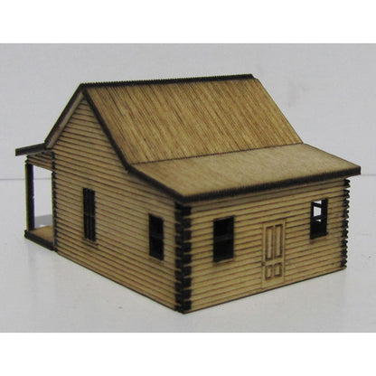 SM037 - Laser Cut "Sawtooth Cottage" - N Scale