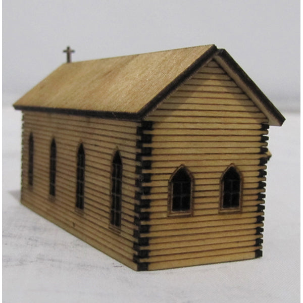 SM044 - Laser Cut "The Country Church" - N Scale