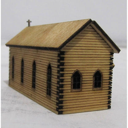 SM044 - Laser Cut "The Country Church" - N Scale