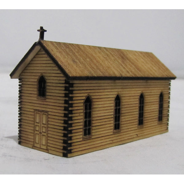 SM044 - Laser Cut "The Country Church" - N Scale