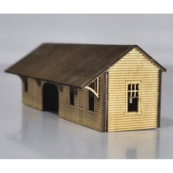 SM046 - Laser Cut "QLD Waiting Station" - N Scale